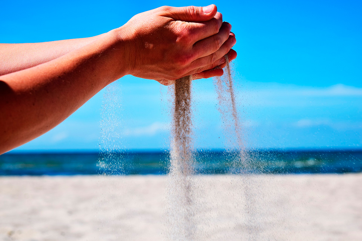 Udvinding af sand